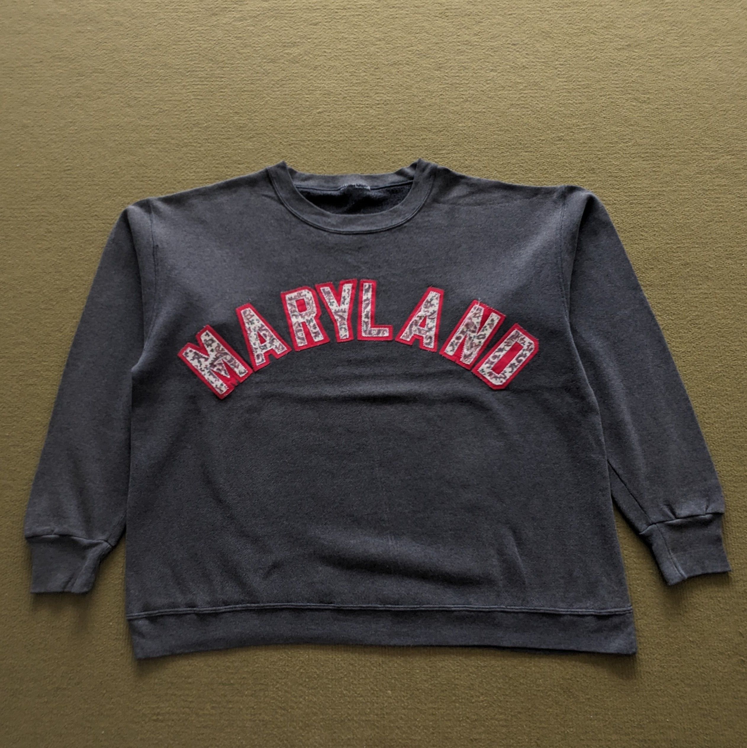 Other Vintage MARYLAND Streetwear Style Sweatshirt Size US L / EU 52-54 / 3 - 1 Thumbnail