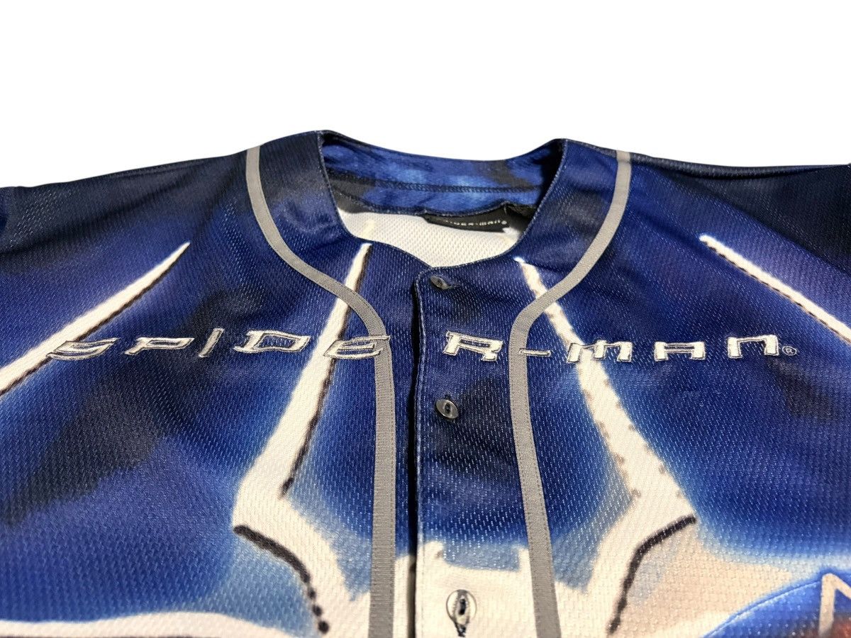 Vintage 2002 Spider-Man Jersey Size US XL / EU 56 / 4 - 2 Thumbnail