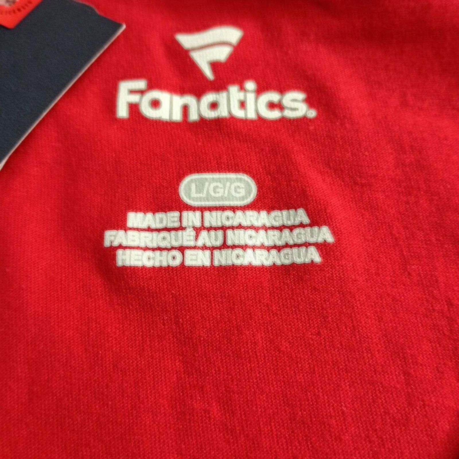 & Other Stories Washington Capitals T-shirt Women's L Large Fanatics Red Size L / US 10 / IT 46 - 3 Thumbnail