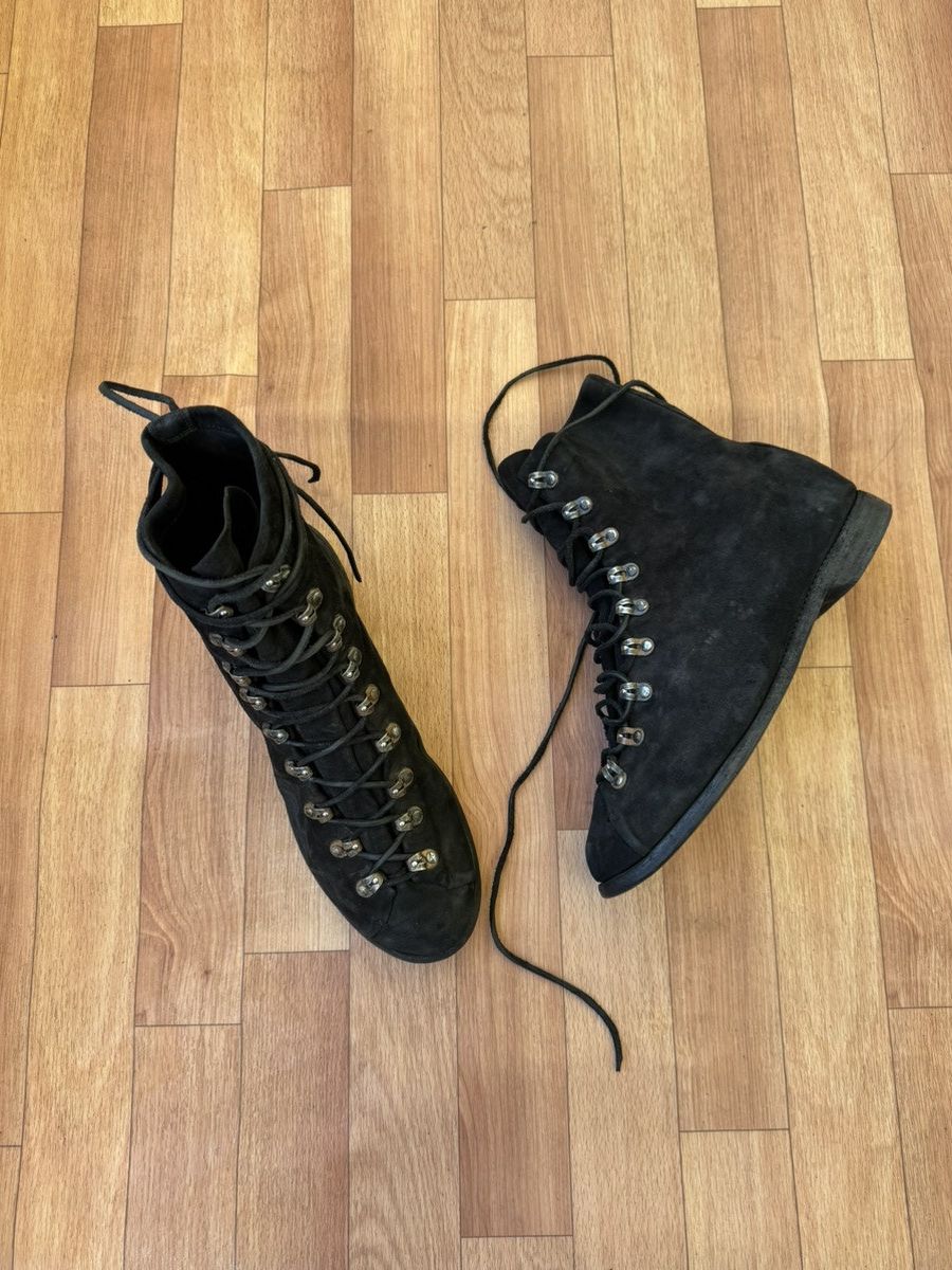 Guidi 🕷️💥Guidi 205 Reverse calf leather hiking boots Size US 12 / EU 45 - 8 Thumbnail