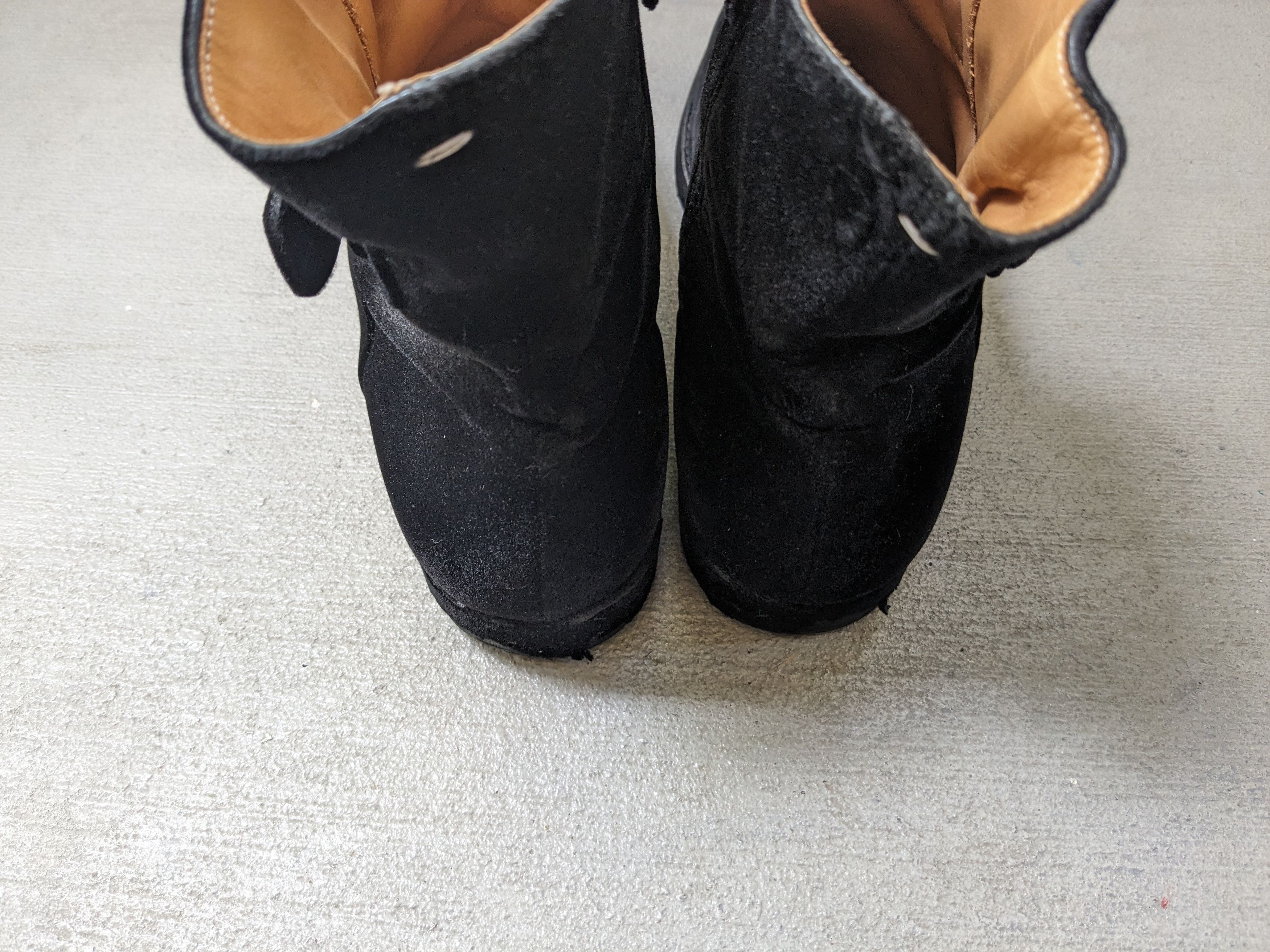 Maison Margiela Maison Margiela Side Zip Boots Black 8 41 Felt Leather Size US 8 / EU 41 - 13 Thumbnail