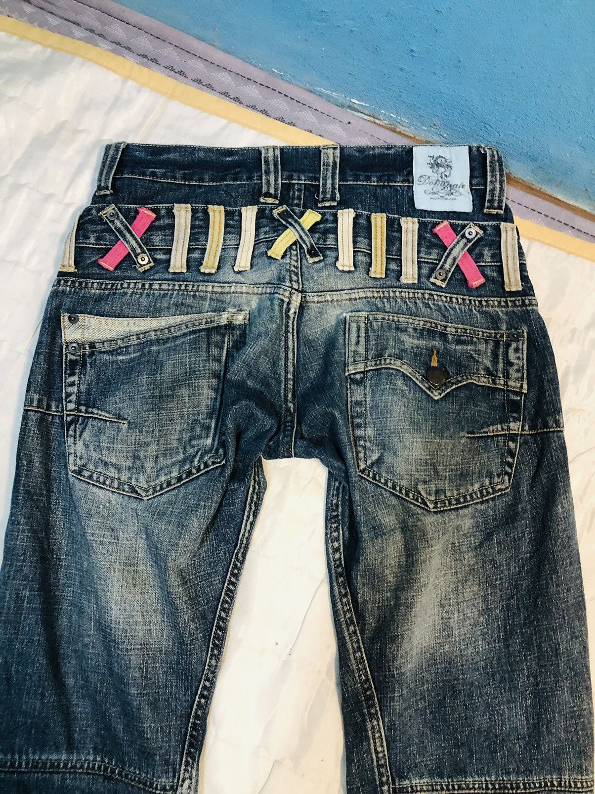 Japanese Brand Dominates Double Waist Jeans (2) Size US 30 / EU 46 - 13 Thumbnail