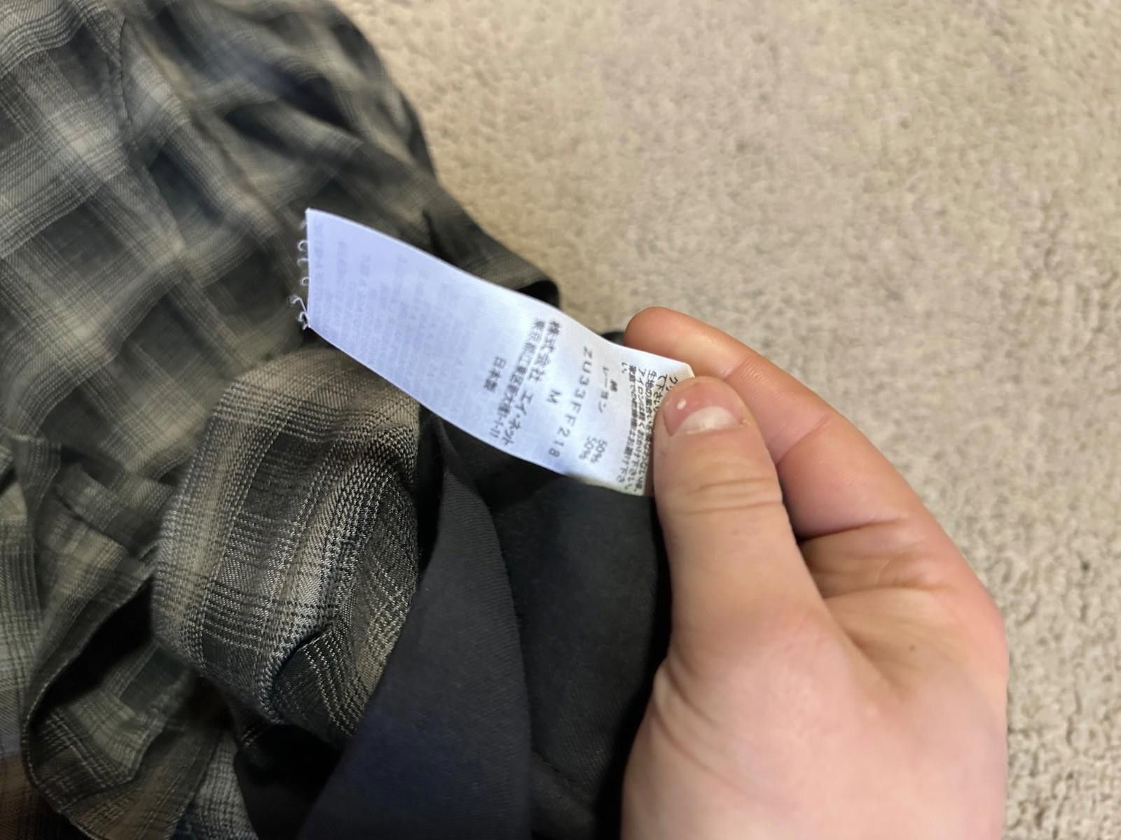 Zucca Zucca Wide Plaid Check Cargo Shorts Japan Sz M Size 28" / US 6 / IT 42 - 11 Thumbnail