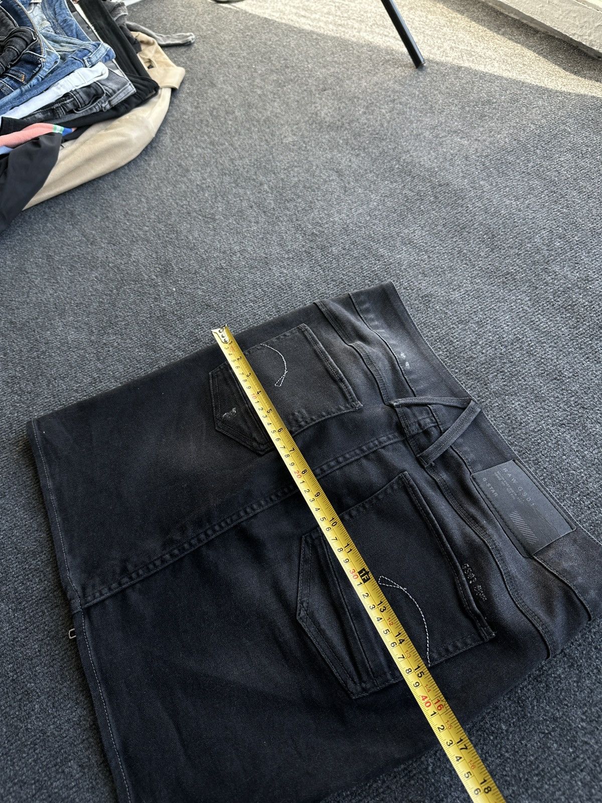 G-Star SEXY🚨 G STAR Y2K AVANT GARDE MESH MINI SKIRT Size 28" / US 6 / IT 42 - 15 Thumbnail