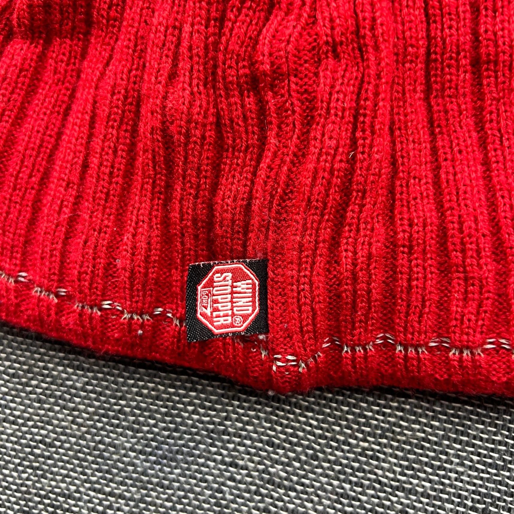 Adidas VINTAGE adidas Windstopper Beanie Hat One Size Black Wool Knit Thermal Ski Cap Mens Womens Unisex Adults Beanie Size ONE SIZE - 4 Thumbnail