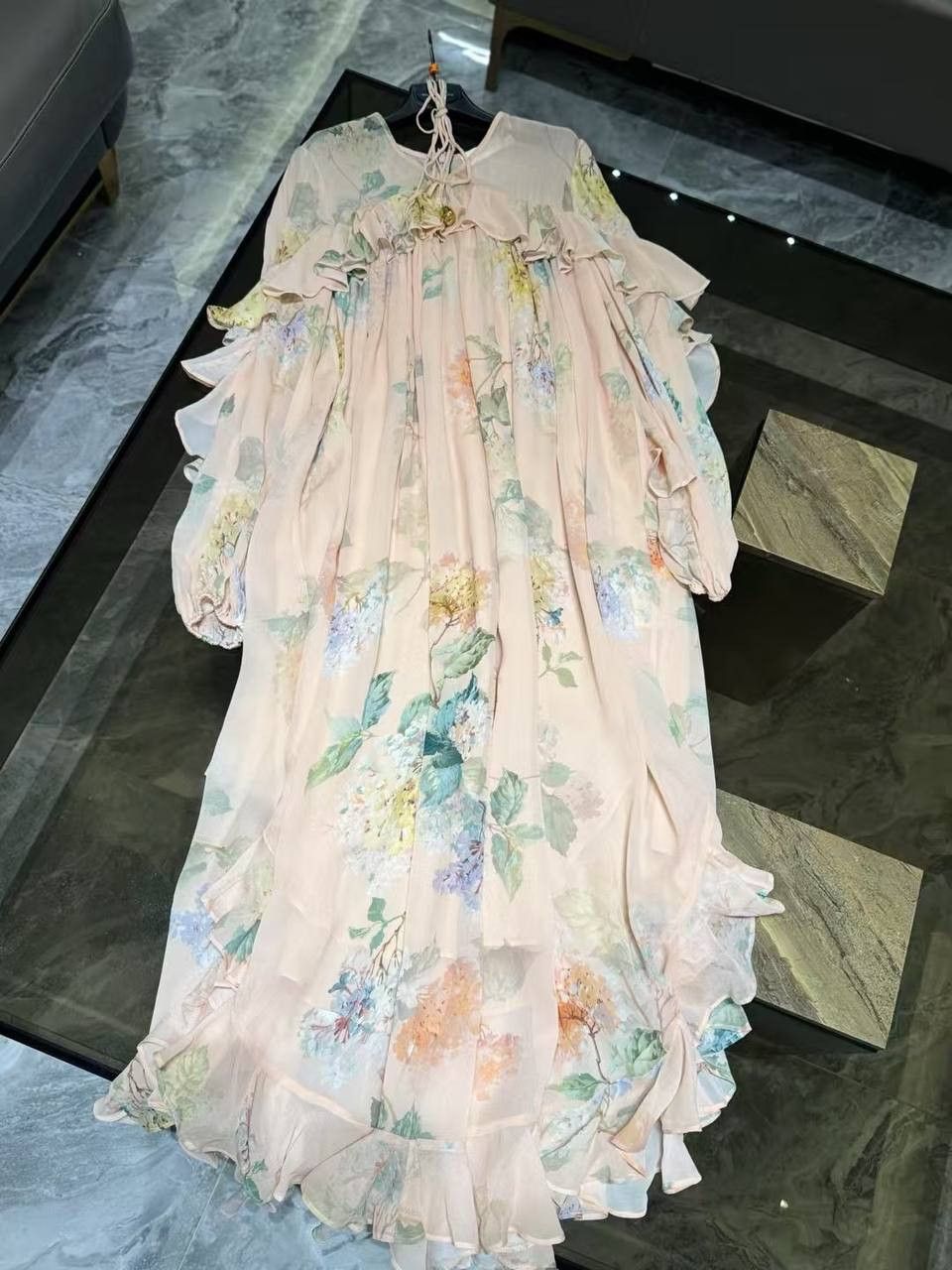 Zimmermann Illuminate Cape Dress Size XS / US 0-2 / IT 36-38 - 7 Thumbnail