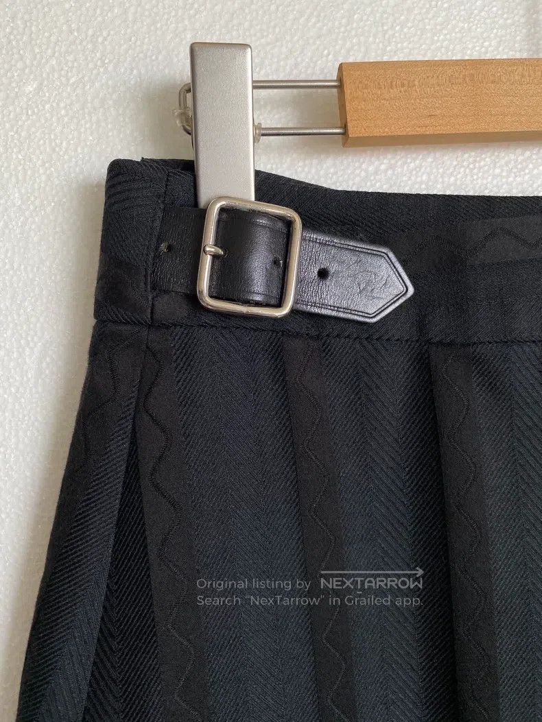 Comme des Garcons Comme Des Garcons size M Cotton and wool mixed dark patter Size 23" - 7 Thumbnail