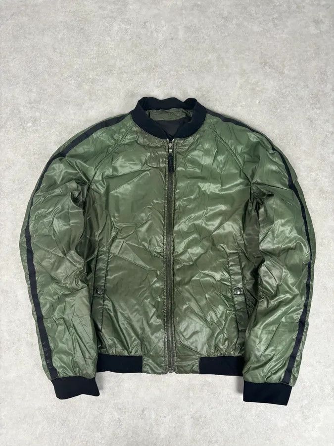 Prada AW2009 Prada Green Nylon Lined Bomber Jacket Size US M / EU 48-50 / 2 - 1 Thumbnail