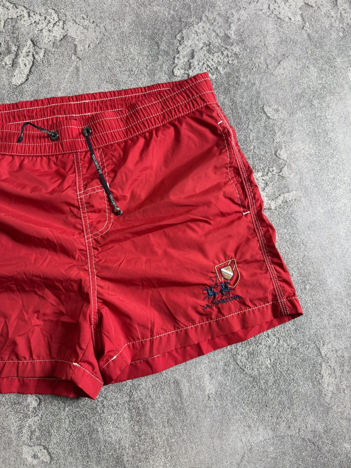 La Martina La Martina S/size red summer shorts 🩳 casual swim beach 🏝️ Size US 32 / EU 48 - 6 Thumbnail