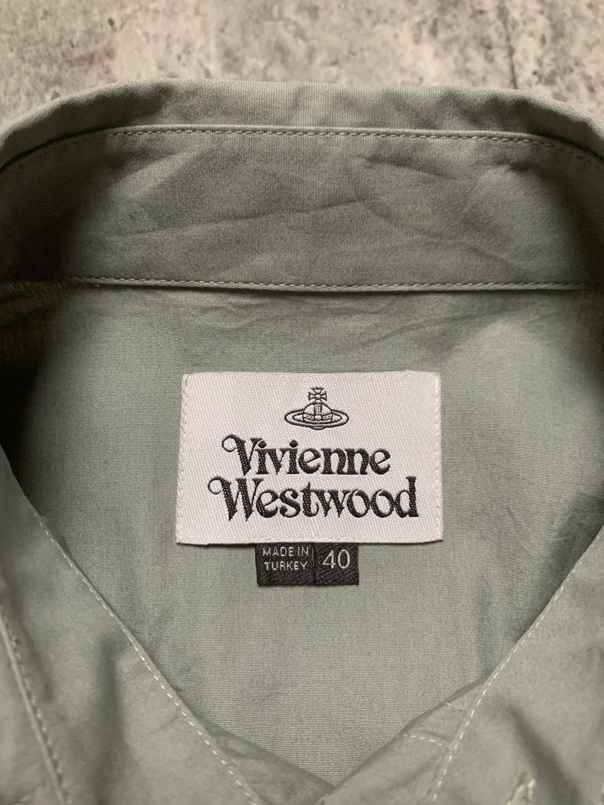 Vivienne Westwood Sage Green Vivienne Westwood Button Up Size M / US 6-8 / IT 42-44 - 7 Thumbnail