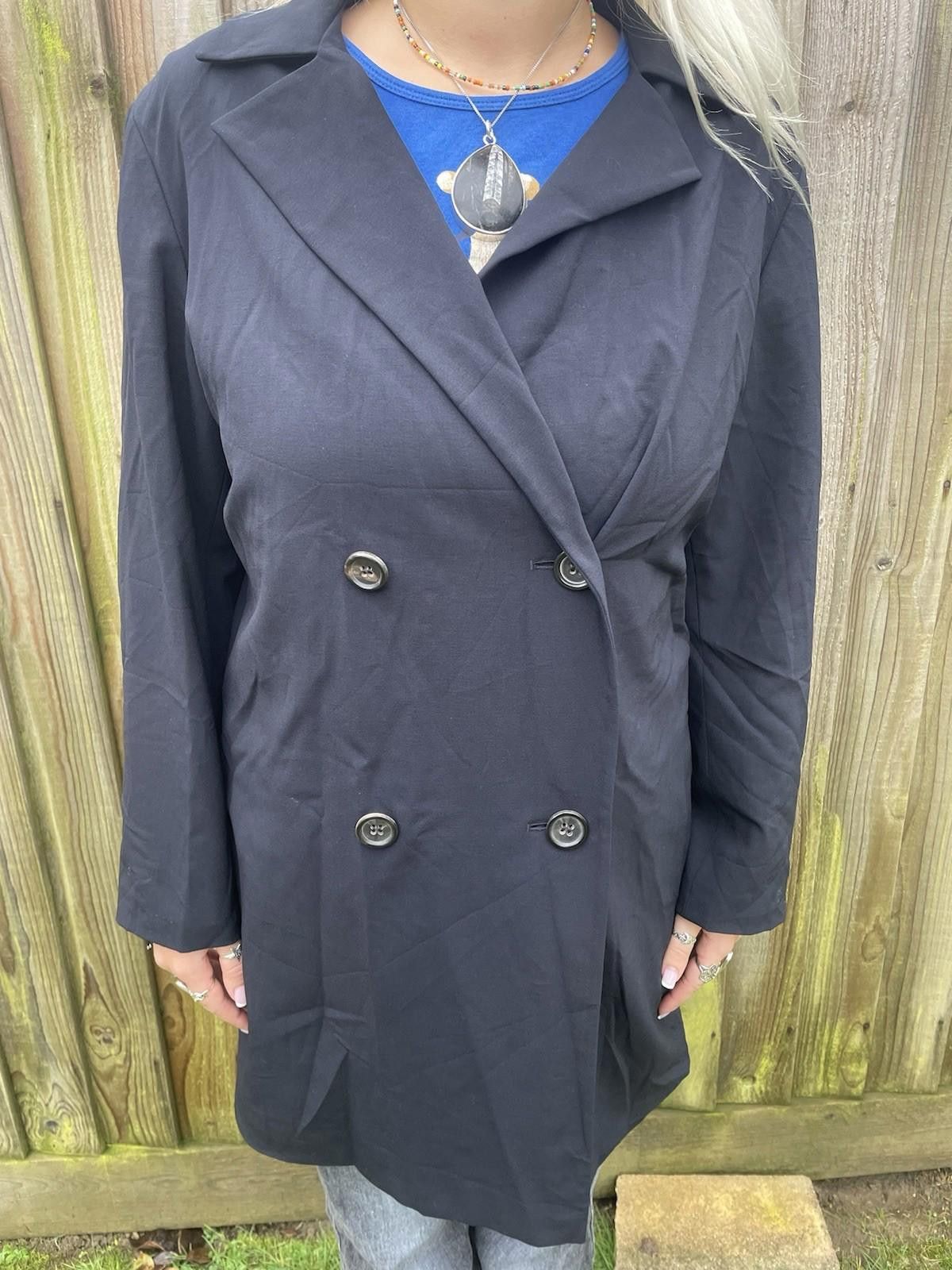 Jil Sander Vintage Jil Sander Trench Coat Double Breasted Size L / US 10 / IT 46 - 1 Thumbnail