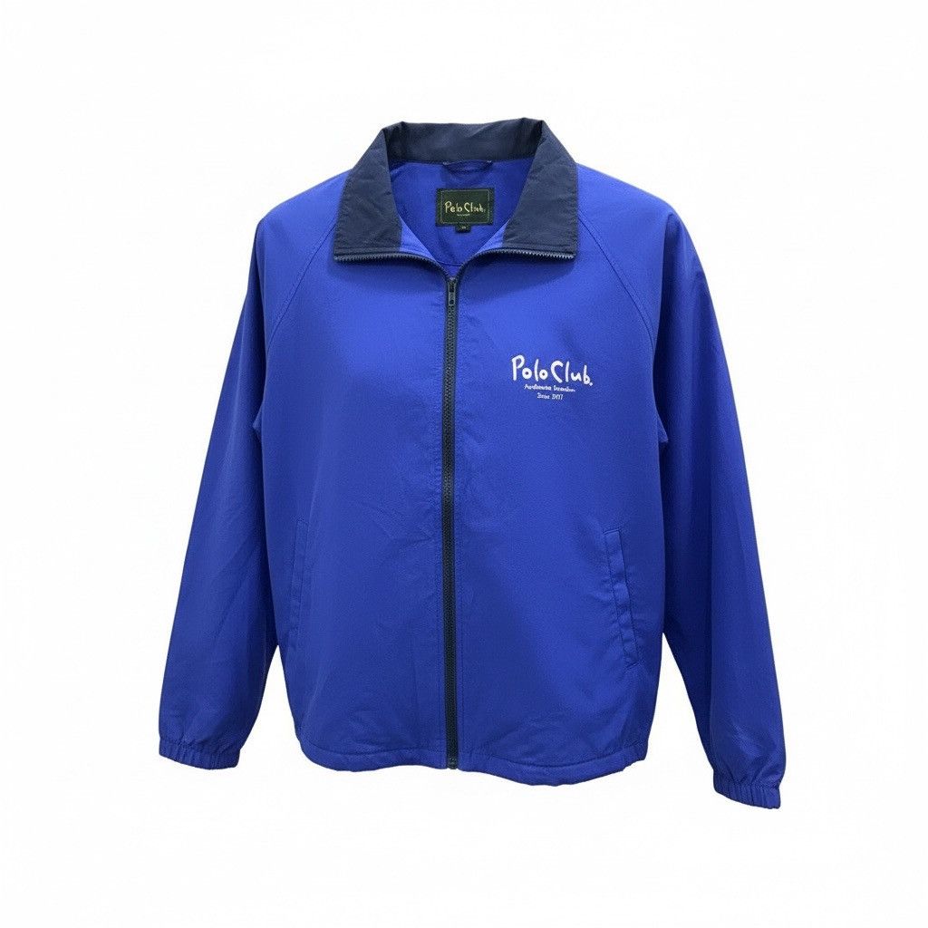 Polo Ralph Lauren 🔥SALE🔥Vintage Polo Club Windbreaker Jacket Size US L / EU 52-54 / 3 - 1 Thumbnail