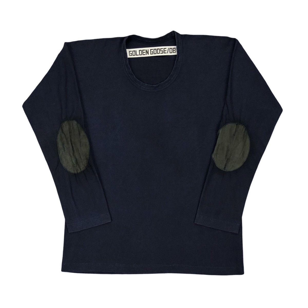 Archive FW13 Golden Goose DB Elbow Patch Navy Blue Tee Shirt