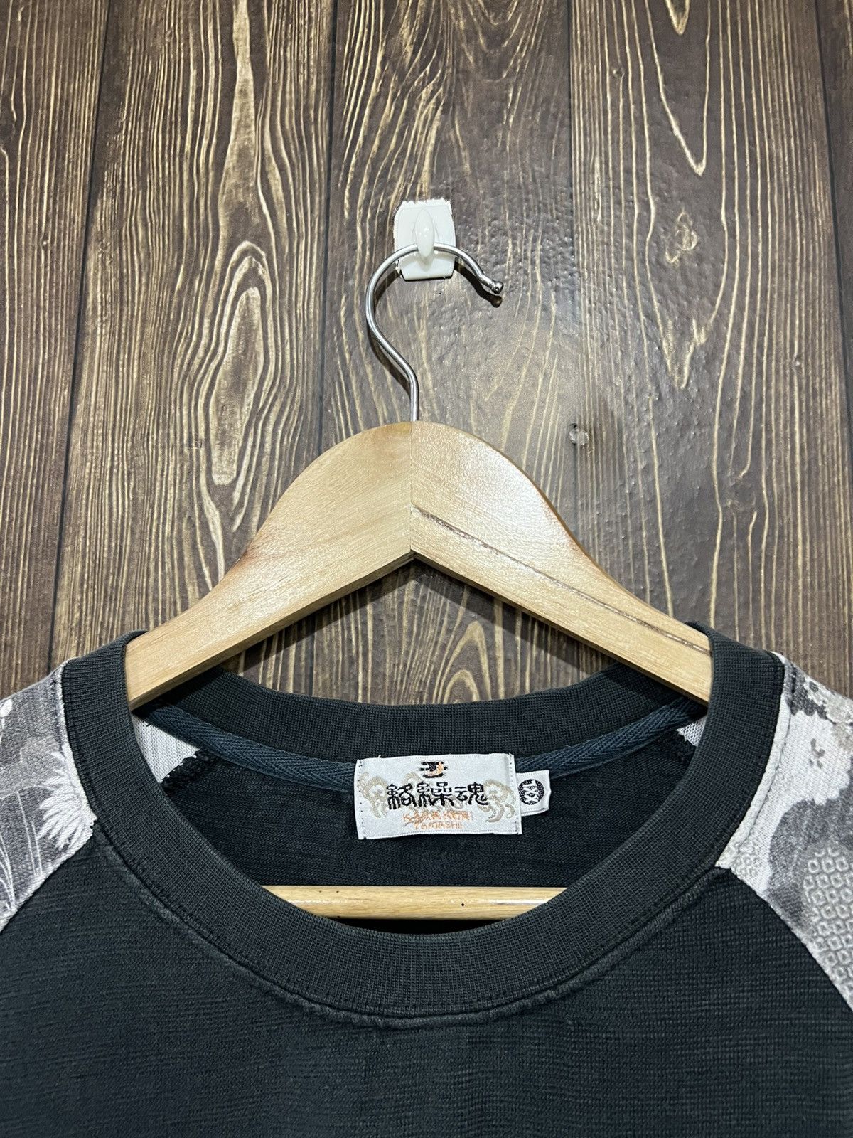 Karakuri Tamashii Vintage Karakuri Tamashi Japanese Embroidery Tshirt Size US XL / EU 56 / 4 - 9 Thumbnail