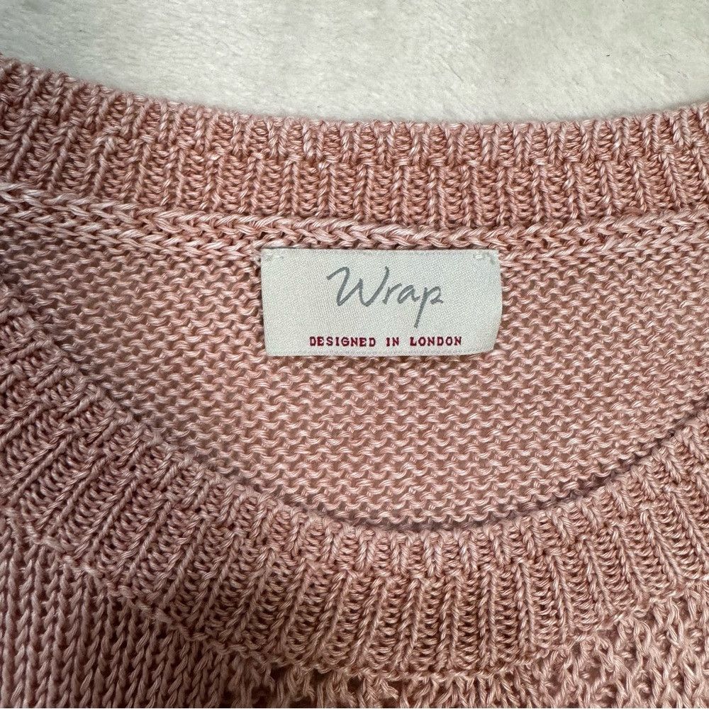 Other Wrap London Linen Knit Sweater Size 12 Size XL / US 12-14 / IT 48-50 - 8 Thumbnail