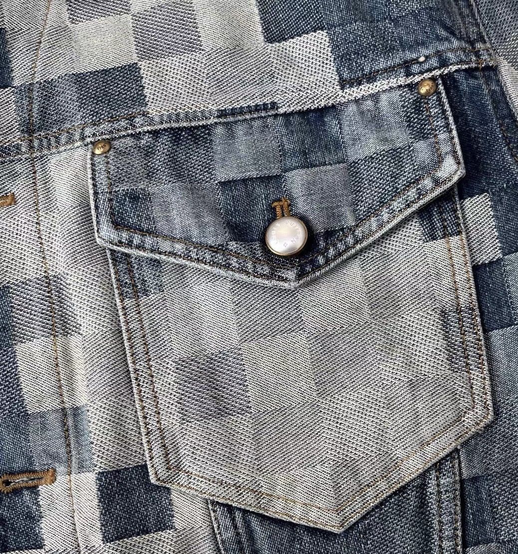 Louis Vuitton Louis Vuitton X Pharrell 46 Damoflage Damier Denim Jacket Size US S / EU 44-46 / 1 - 5 Thumbnail