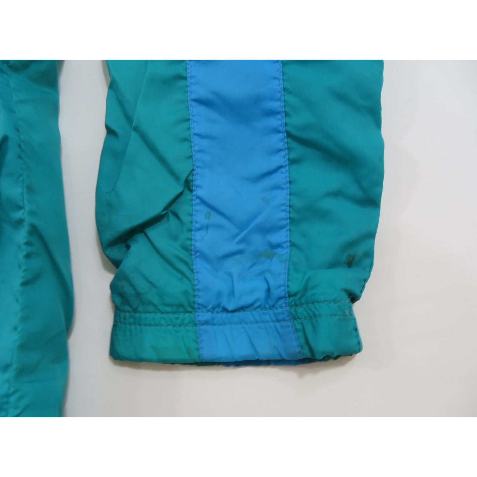 Nike Nike Windbreaker Jacket, Gray Tag, Green Blue Sz L 1990s Size US L / EU 52-54 / 3 - 8 Thumbnail