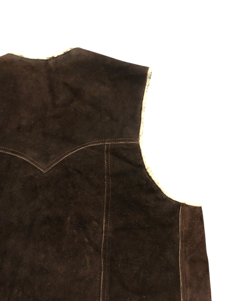 Genuine Leather × Leather × Vintage VINTAGE LEATHER MADE IN MEXICO WESTERN STYLE BROWN VEST Size US M / EU 48-50 / 2 - 9 Thumbnail