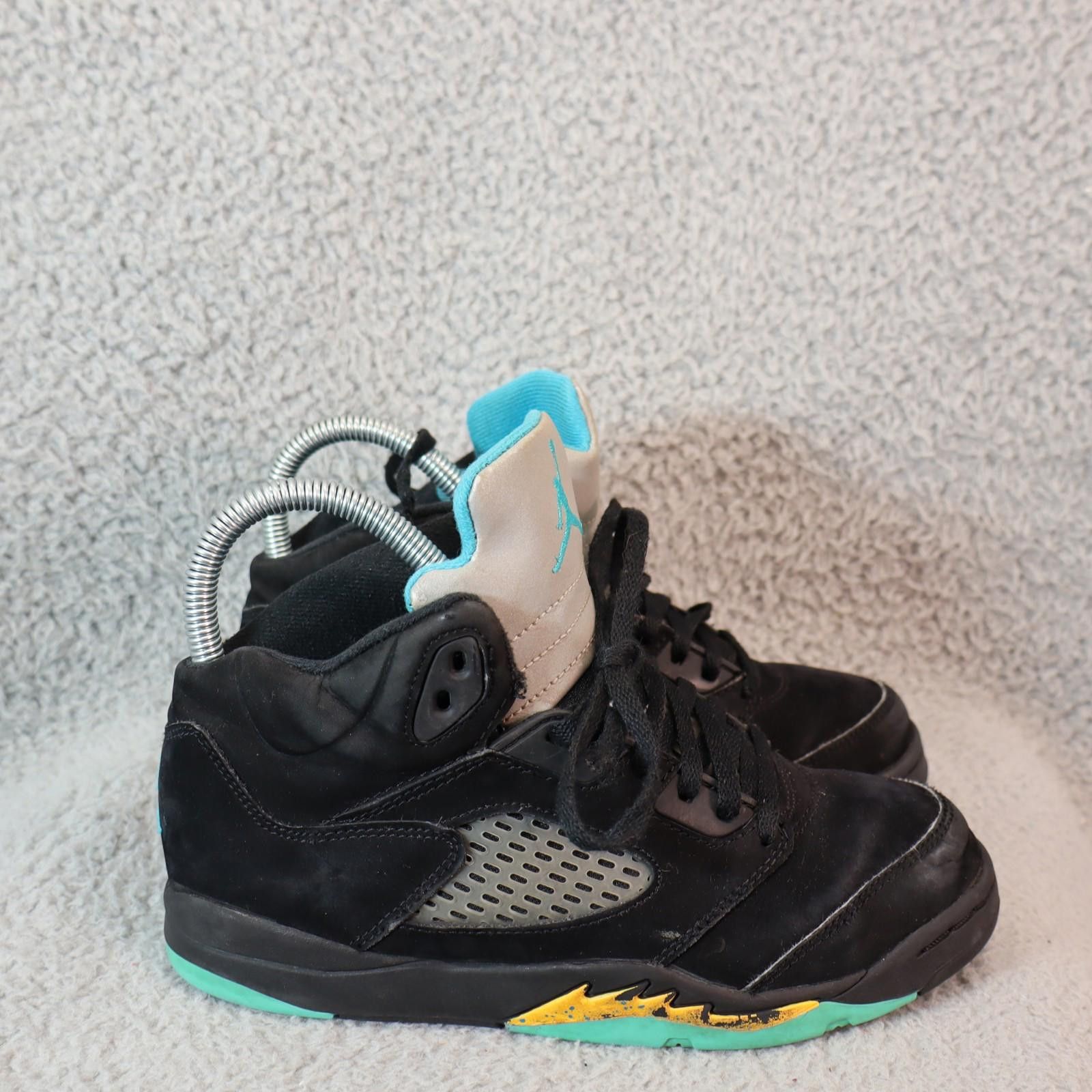 Jordan Brand Air Jordan 5 Retro Mid Aqua Kids Size 3Y 440889-047 Size US 5 / EU 37 - 4 Thumbnail