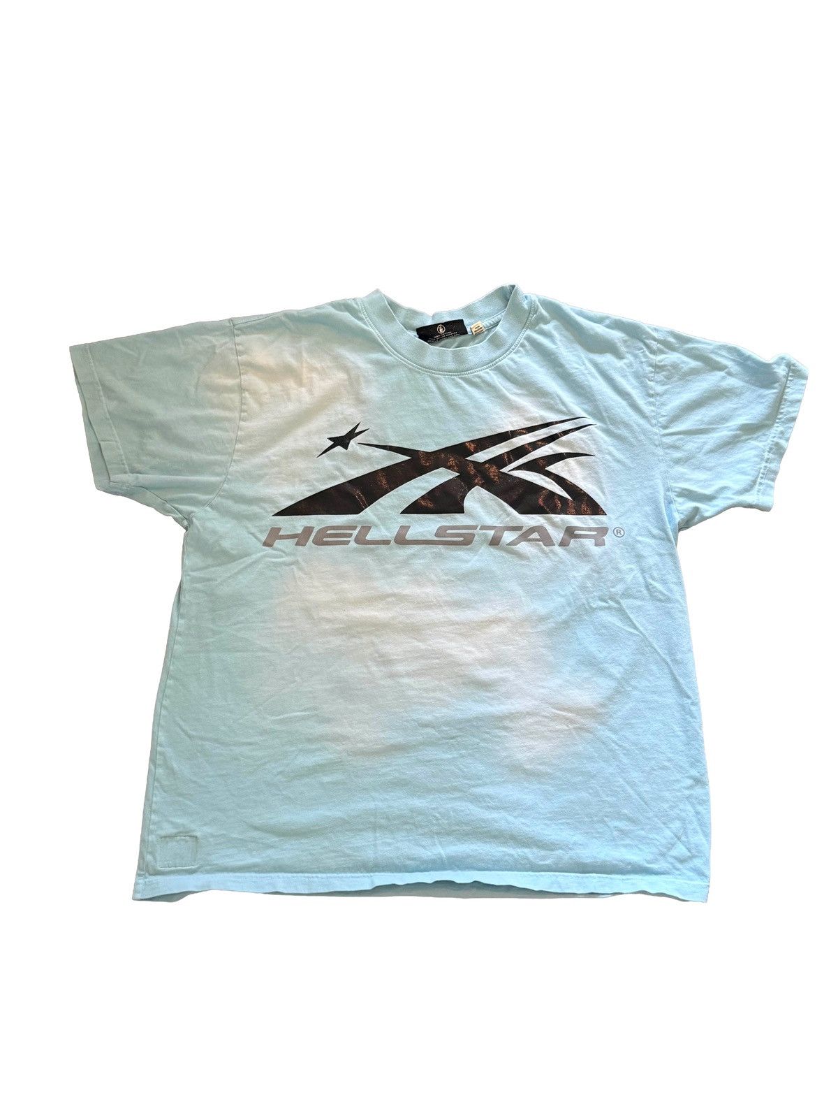 HELLSTAR Hellstar Records T-Shirt (Ice Blue) Size US L / EU 52-54 / 3 - 1 Thumbnail