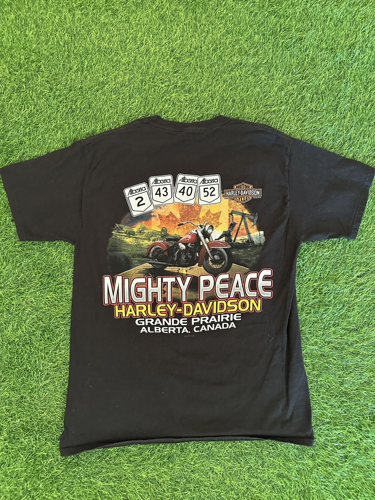 Harley Davidson Harley davidson motorcycles alberta canada tee shirt size L Size US L / EU 52-54 / 3 - 2 Thumbnail