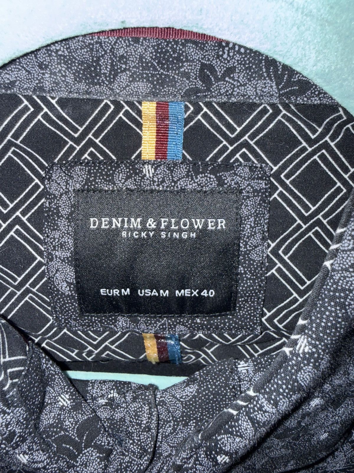 Denim & Flower Denim & Flower Button Up Size US M / EU 48-50 / 2 - 7 Thumbnail