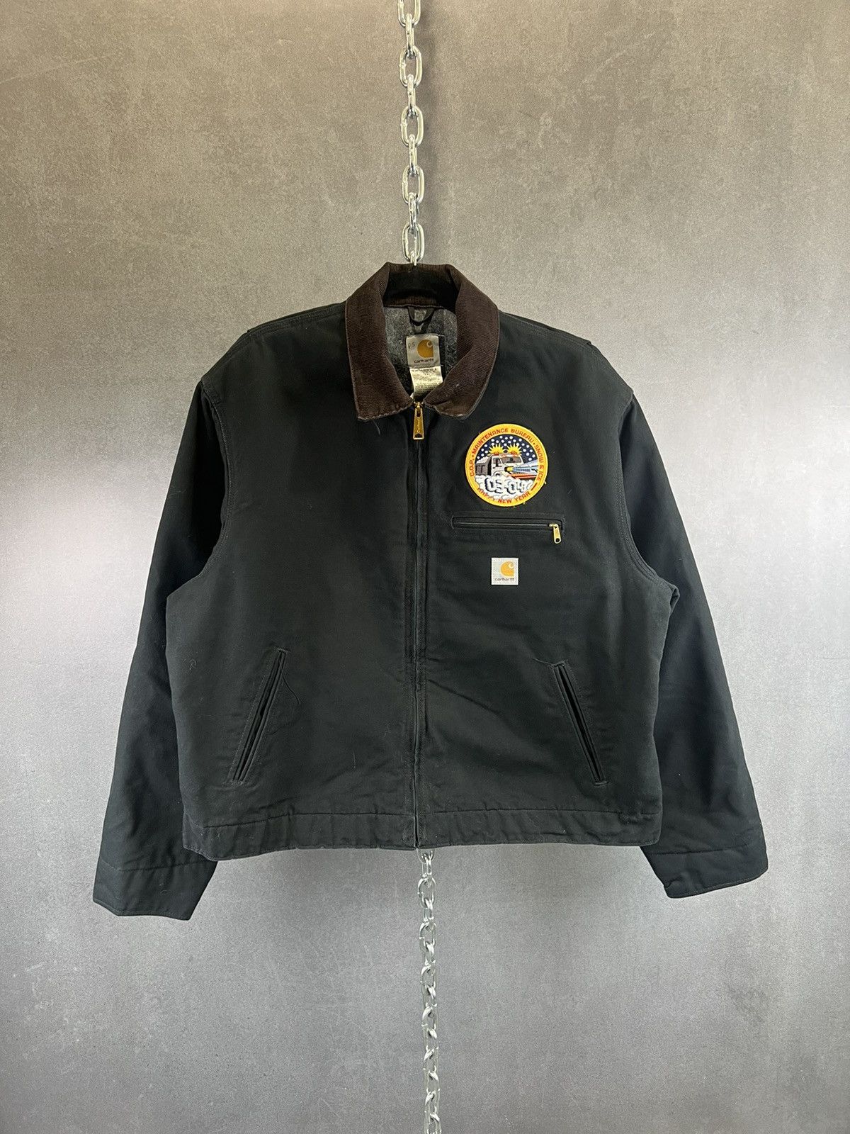 Carhartt Black carhartt blanket lined Detroit jacket size L Size US M / EU 48-50 / 2 - 1 Thumbnail