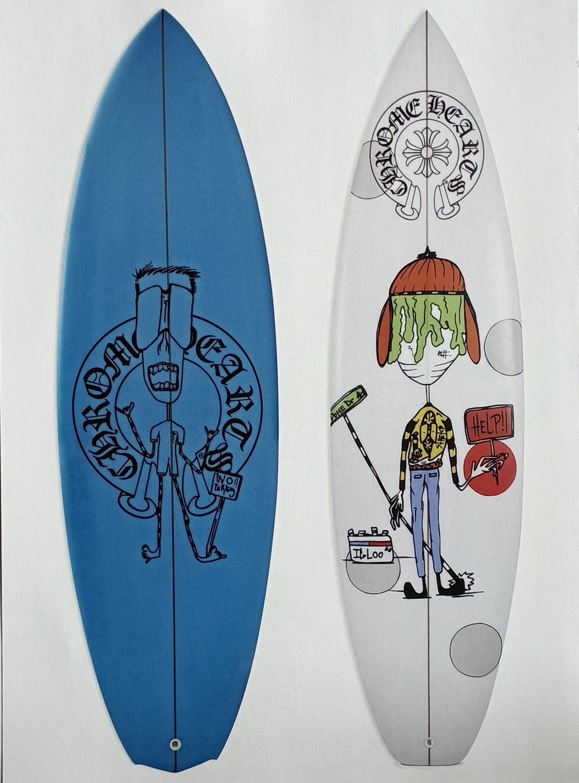 Chrome Hearts Chrome Hearts surfboard photo 9x11 Framed poster Size ONE SIZE - 2 Thumbnail