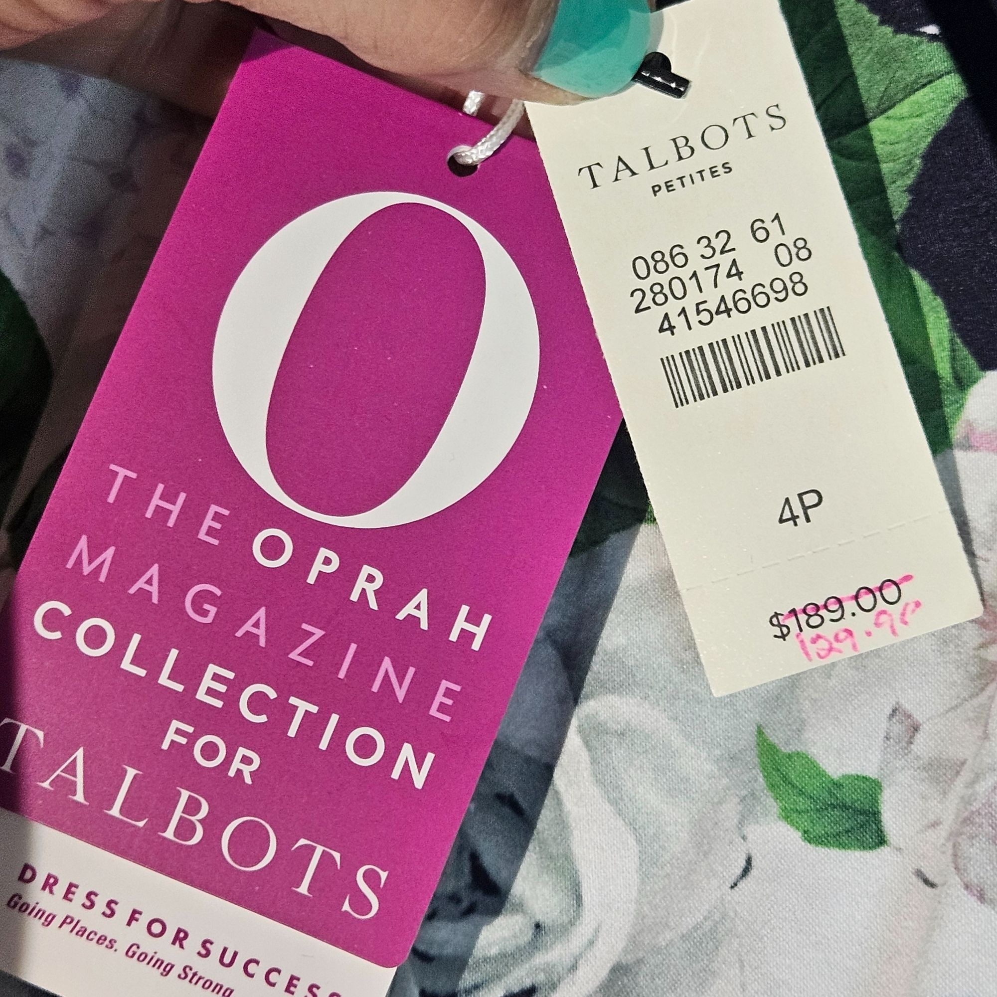Talbots Talbots Women’s Dress 4P Cottage core Floral Fashion Garden Size S / US 4 / IT 40 - 17 Thumbnail