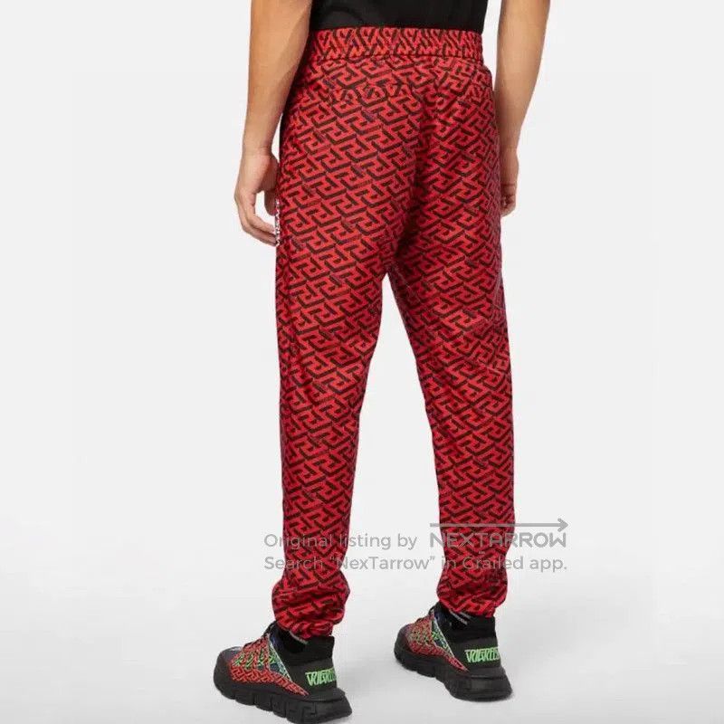 Versace Versace Red Embroidered Men's Casual Pants . Size US 30 / EU 46 - 8 Thumbnail