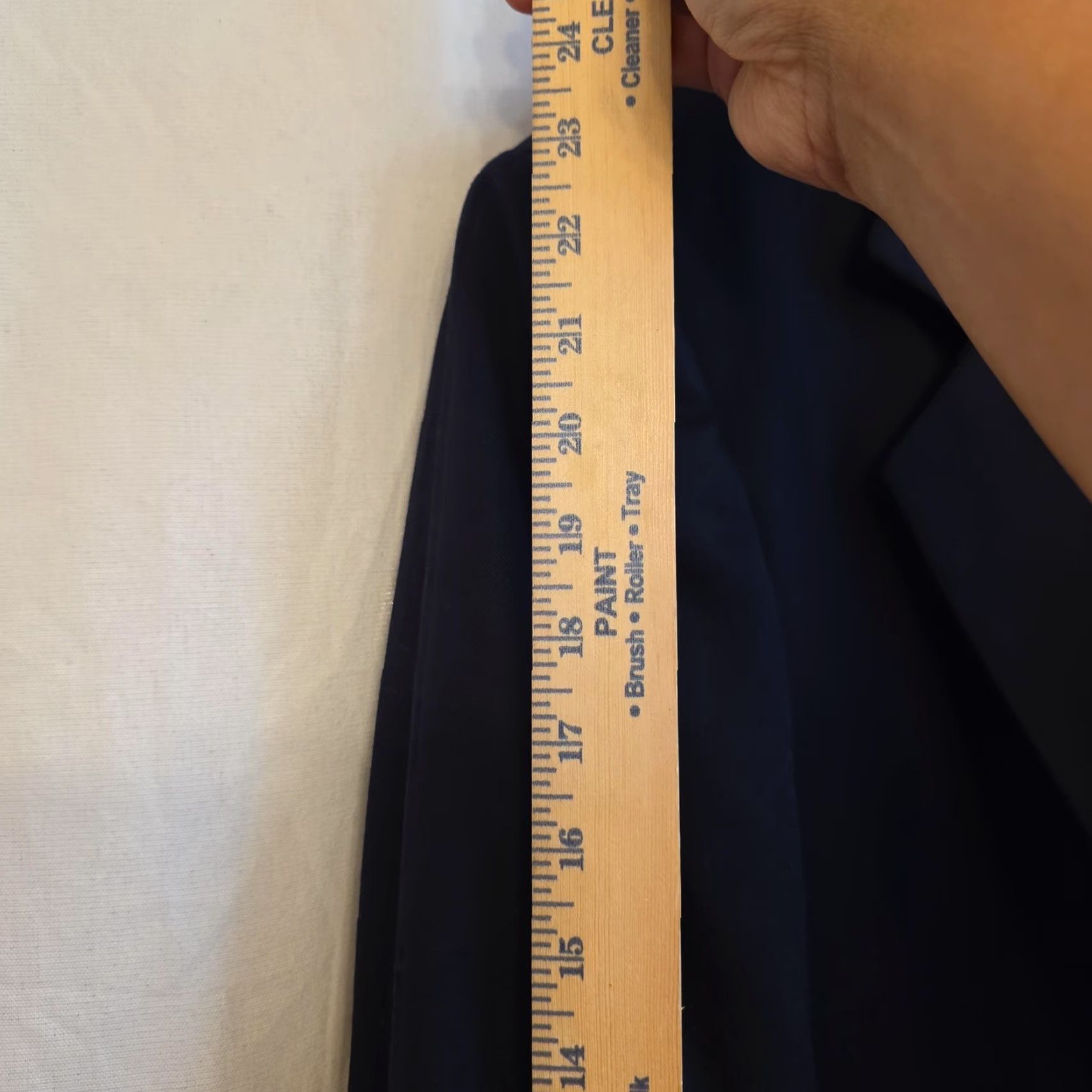 Oscar De La Renta Oscar de la Renta Suit Jacket Mens 40 Blue Classic Formal Colombia FLAWS Size 40R - 7 Thumbnail