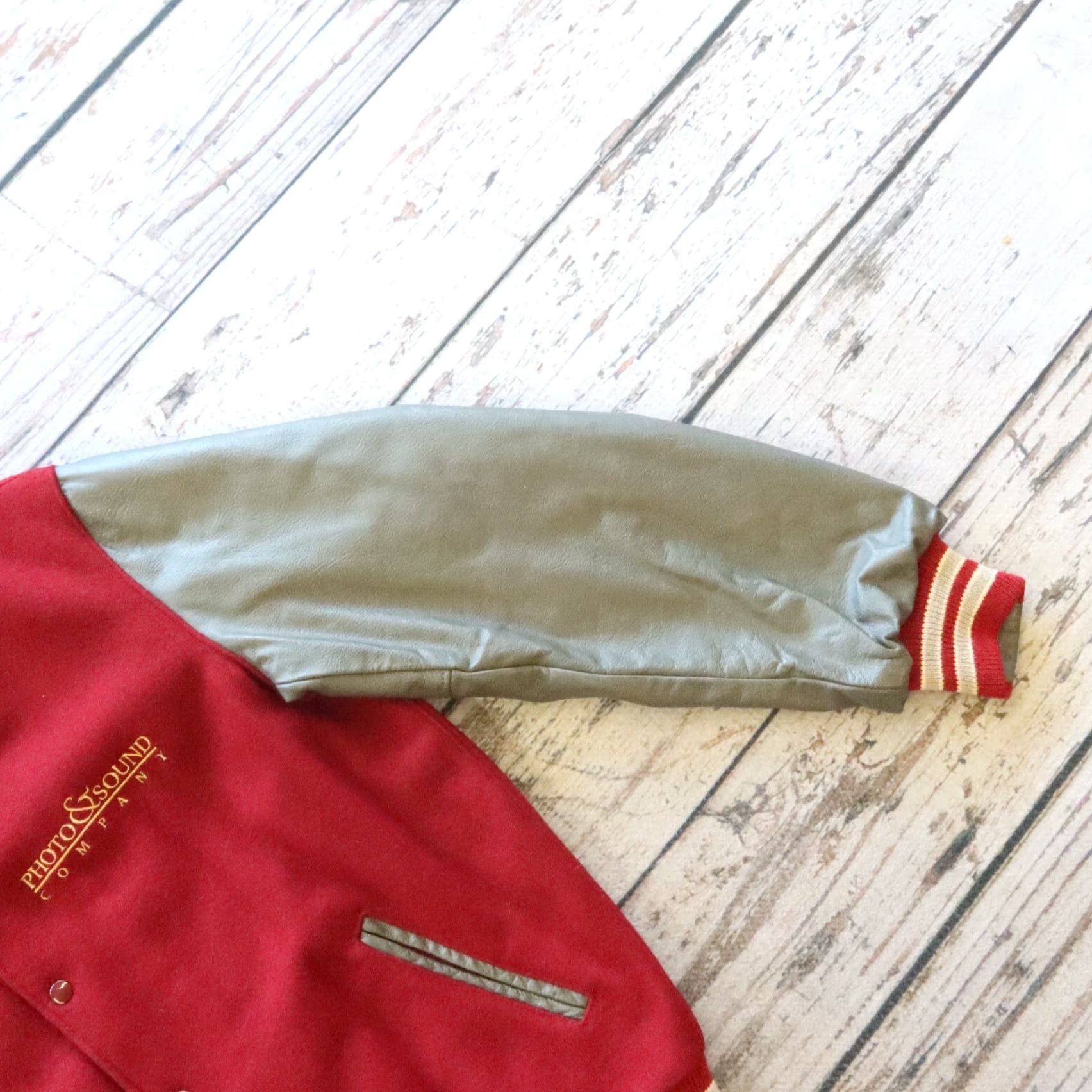 Golden Bear VINTAGE Golden Bear Varsity Jacket Mens L Red Wool Made in USA Size US L / EU 52-54 / 3 - 5 Thumbnail