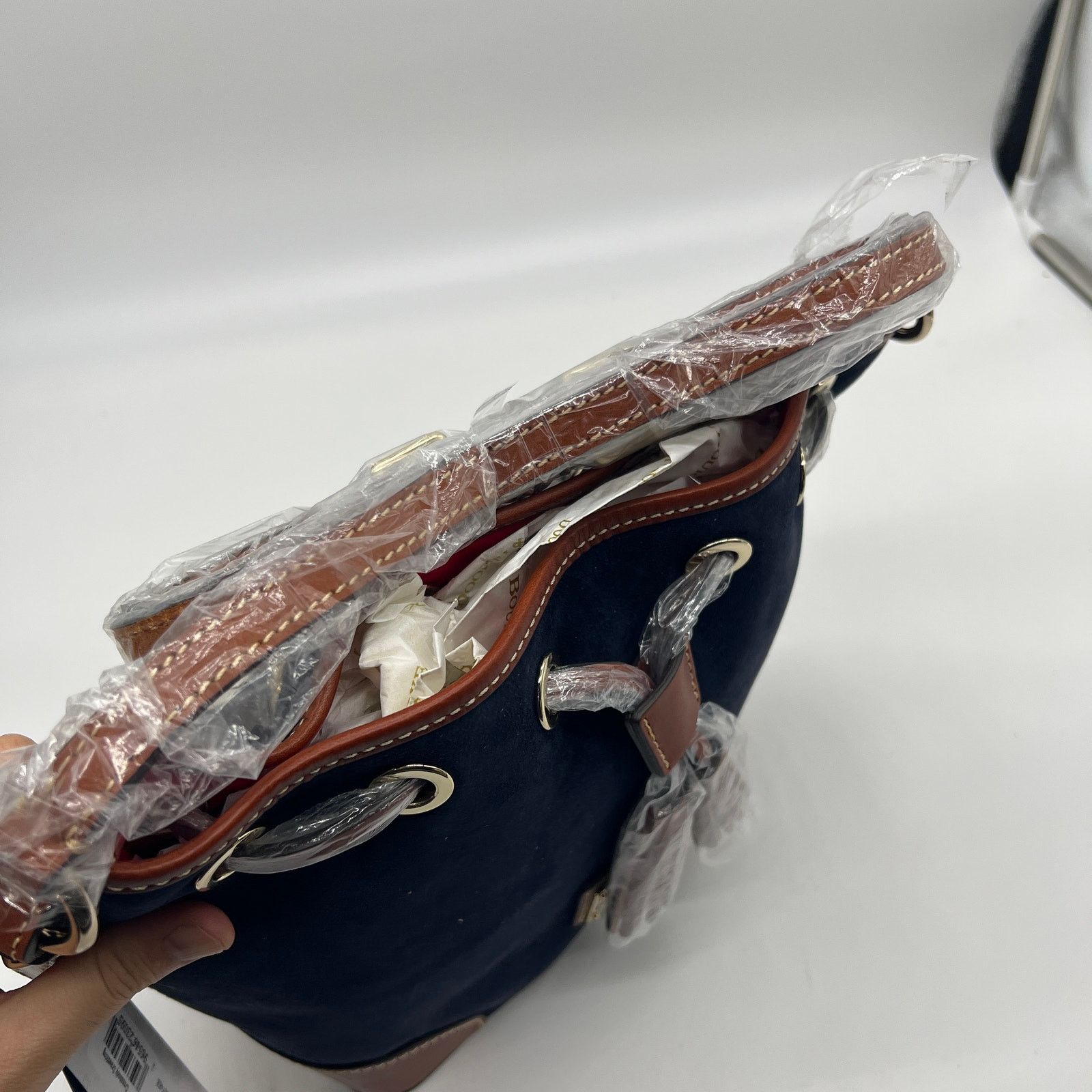 Dooney & Bourke Dooney & Bourke Women Handbags Suede Drawstring Size ONE SIZE - 3 Thumbnail