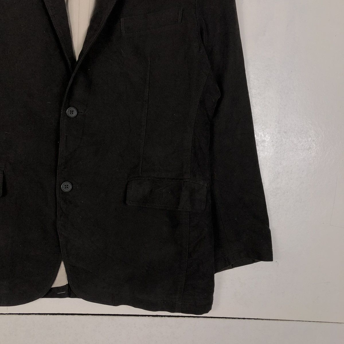 Blue Blue Japan 🔥WORK CHORE JACKET BIKER OCEAN BLUE ISSEY MIYAKE Size US M / EU 48-50 / 2 - 15 Thumbnail