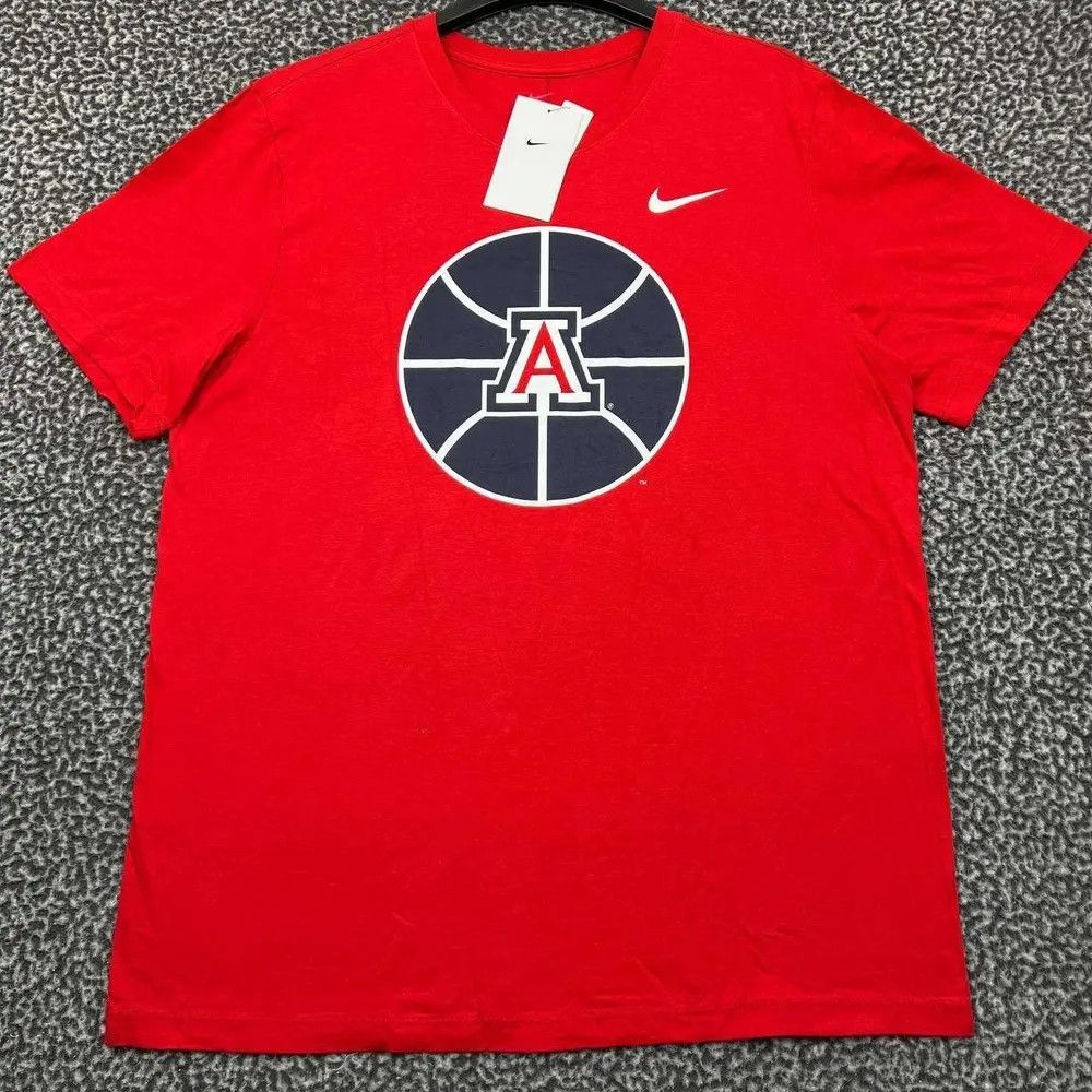 Nike Nike Shirt Men Red Arizona Wildcats NCAA Cotton New L Size US L / EU 52-54 / 3 - 1 Thumbnail
