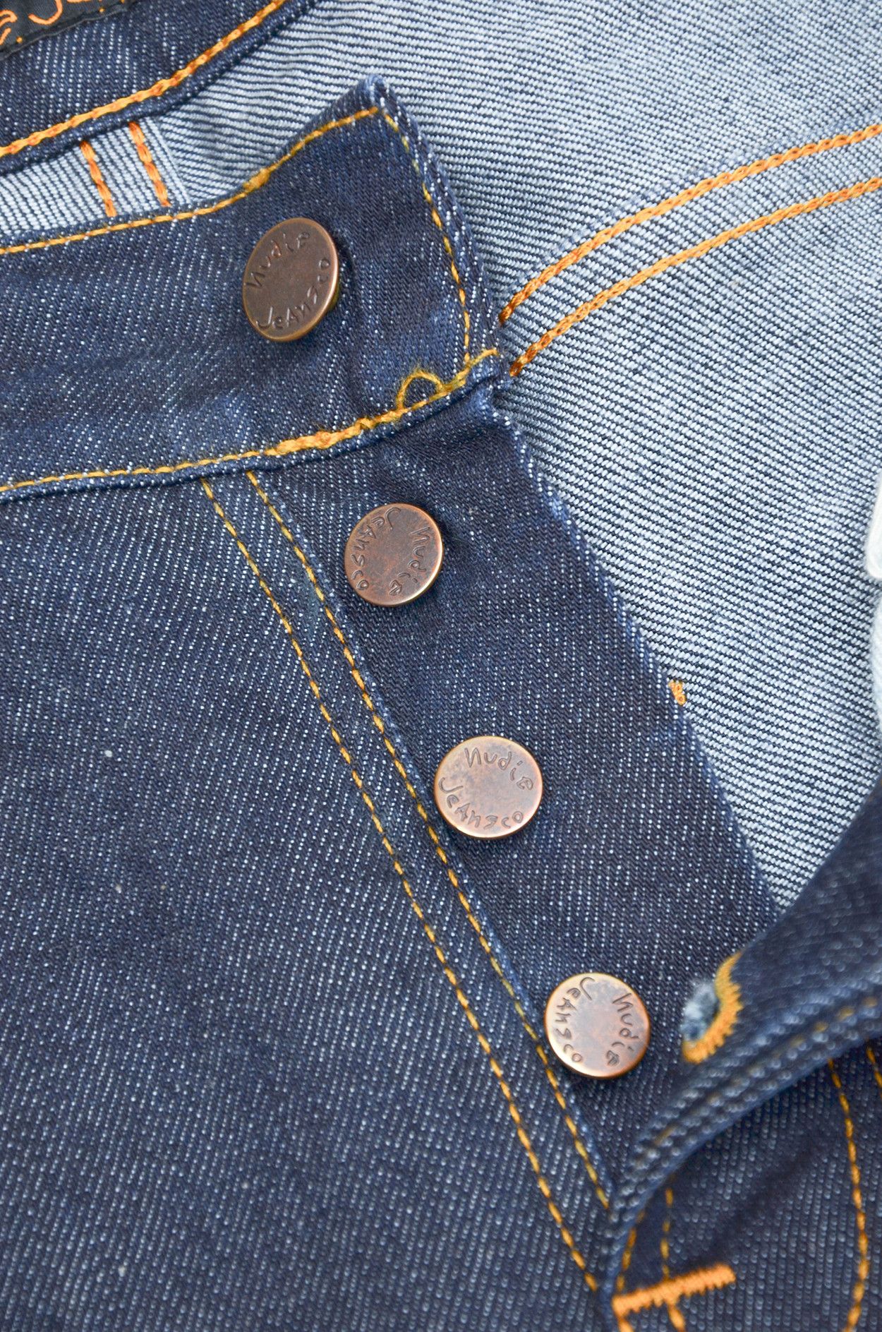 Nudie Jeans Nudie Jeans Co Grim Tim Slim Fit Denim Jeans W31 L32 Size US 31 - 6 Thumbnail