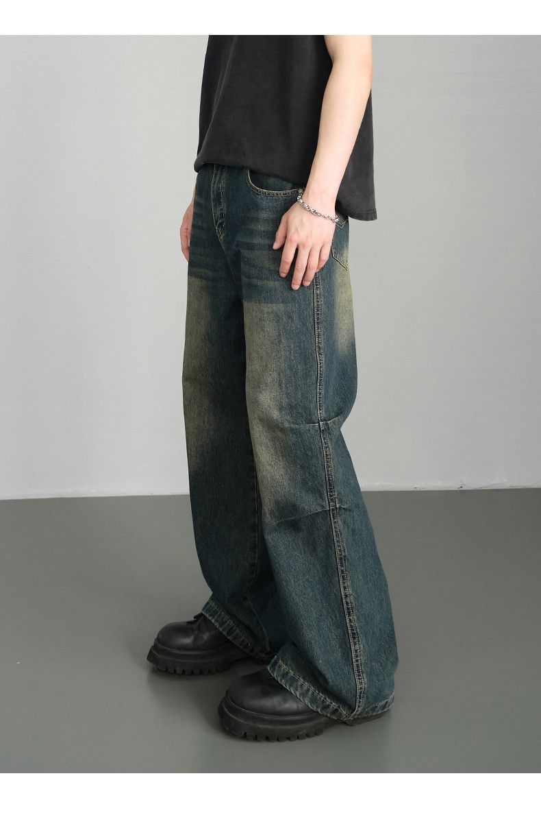 Japanese Brand × Jean Men's American retro distressed flared jeans y2k Size US 32 / EU 48 - 4 Thumbnail