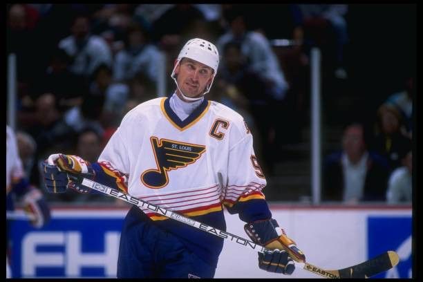 Starter St Louis Blues 90s STARTER jersey REVERSIBLE NHL hockey Size US L / EU 52-54 / 3 - 11 Thumbnail