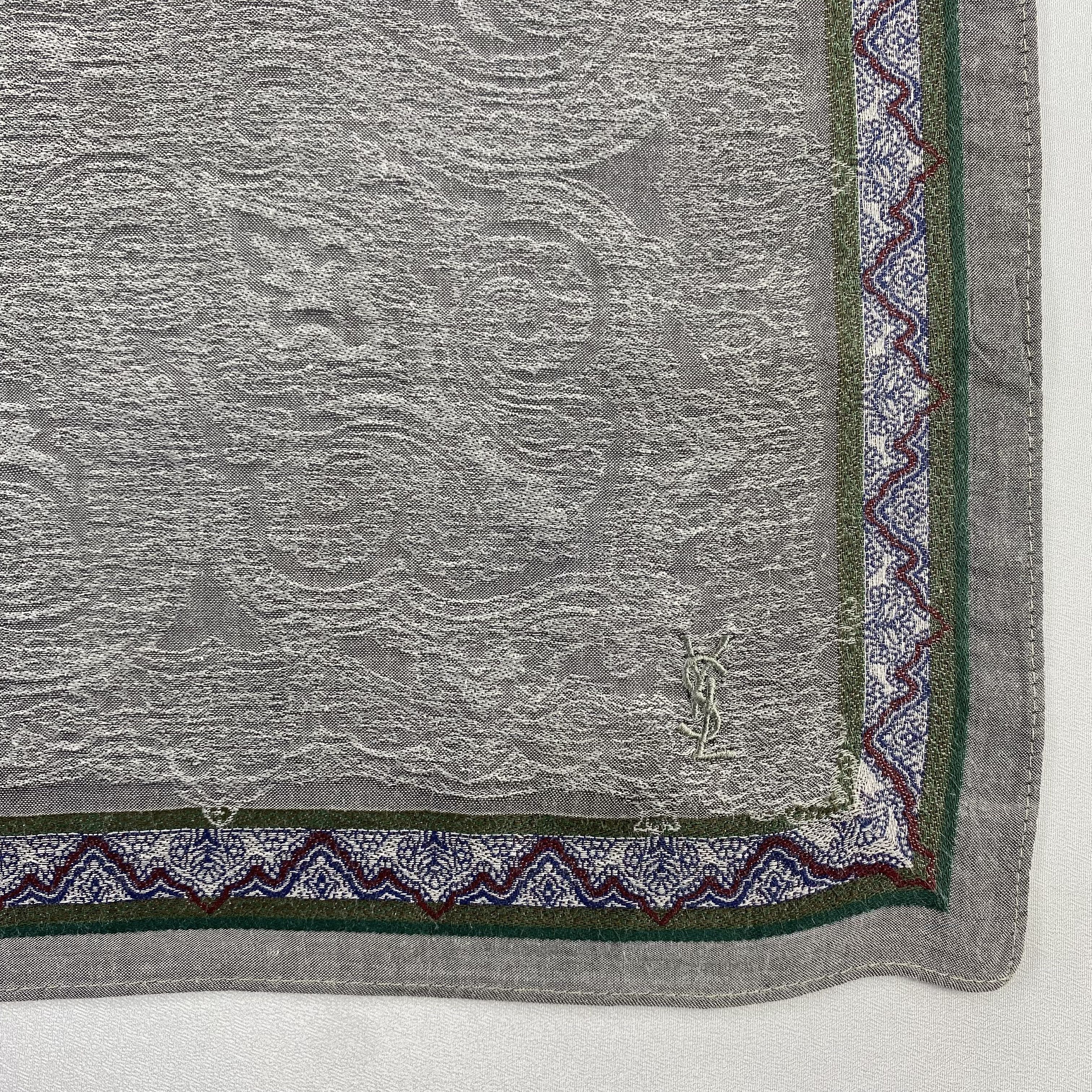 Vintage Yves Saint Laurent Neckerchief / Handkerchief-P1902 Size ONE SIZE - 3 Thumbnail