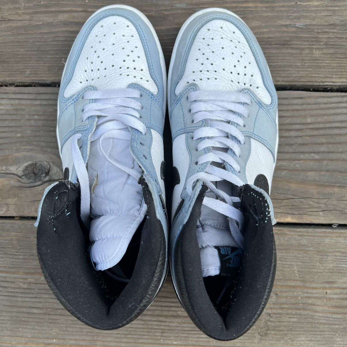 Jordan Brand Jordan 1 Retro OG High University Blue Size 8.5 Size US 8.5 / EU 41-42 - 3 Thumbnail
