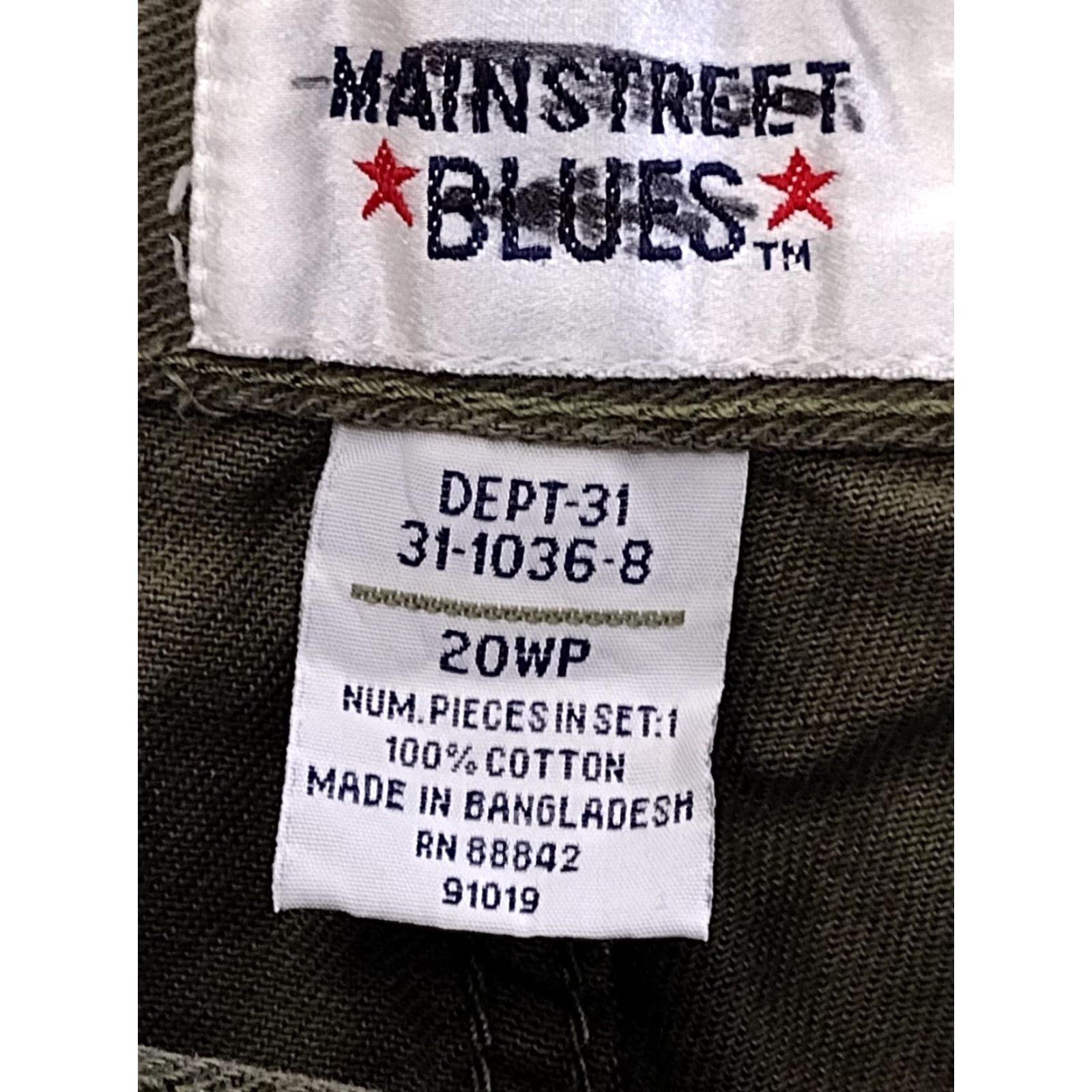 Vintage MAINSTREET BLUES Women's Bermuda Shorts Cotton Size 20WP Size 32" / US 10 / IT 46 - 5 Thumbnail