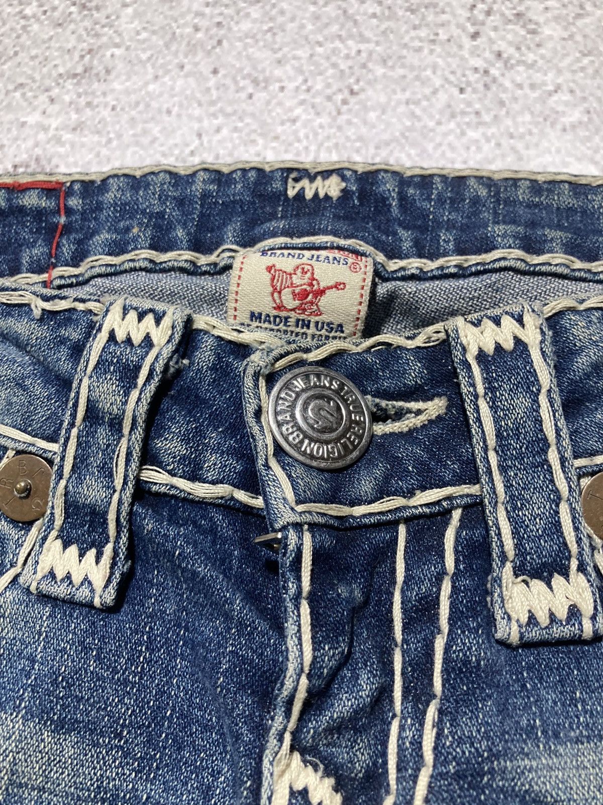 True Religion Vintage True Religion USA Bootcut Flared Denim Jeans Blue Size US 28 / EU 44 - 17 Thumbnail
