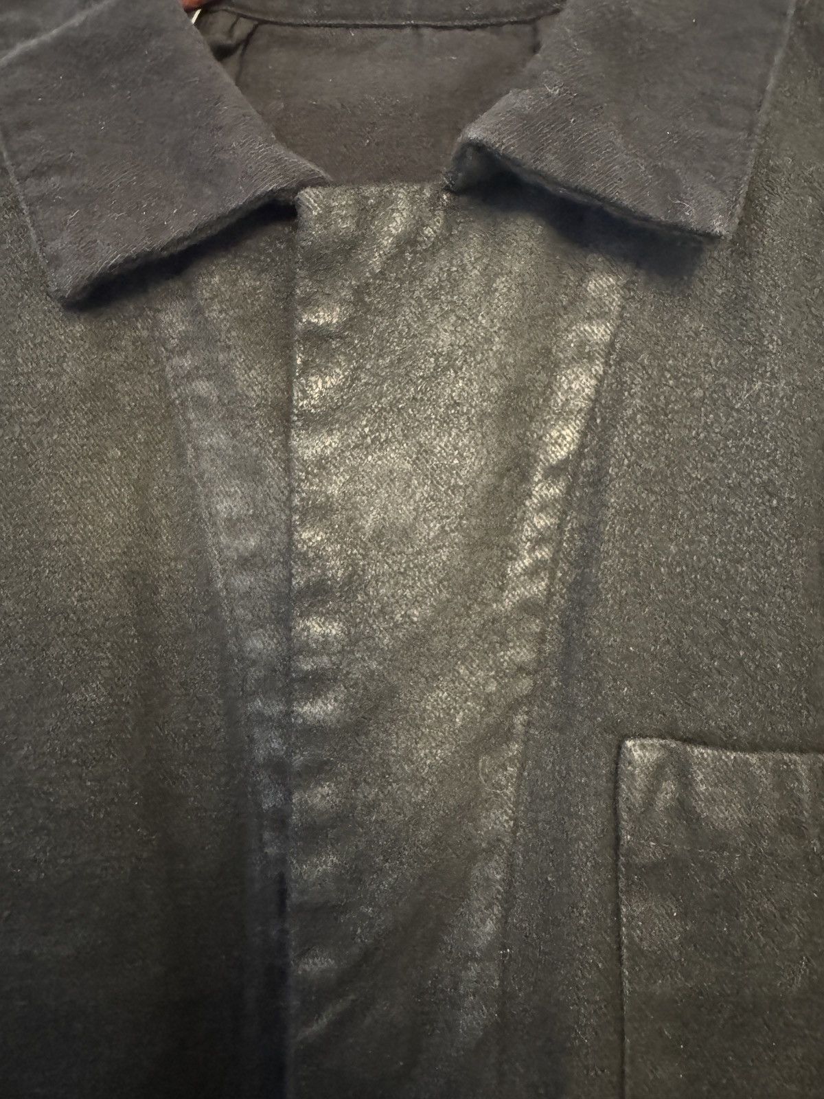 11 By Boris Bidjan Saberi Black Flannel Shirt NWT Size XS Size US S / EU 44-46 / 1 - 2 Thumbnail