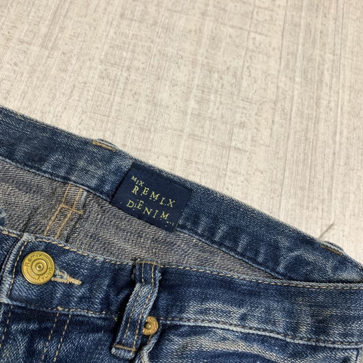 If Six Was Nine 2000s distressed slim denim pants Size US 30 / EU 46 - 7 Thumbnail