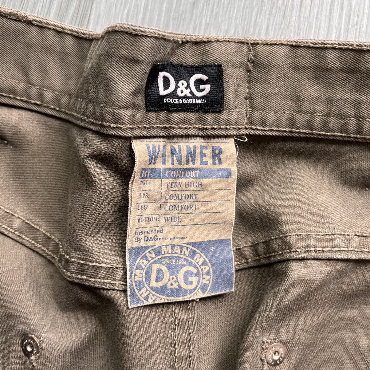 Dolce & Gabbana Dolce and Gabbana Vintage D&G Military Cargo Trousers Size US 34 / EU 50 - 3 Thumbnail