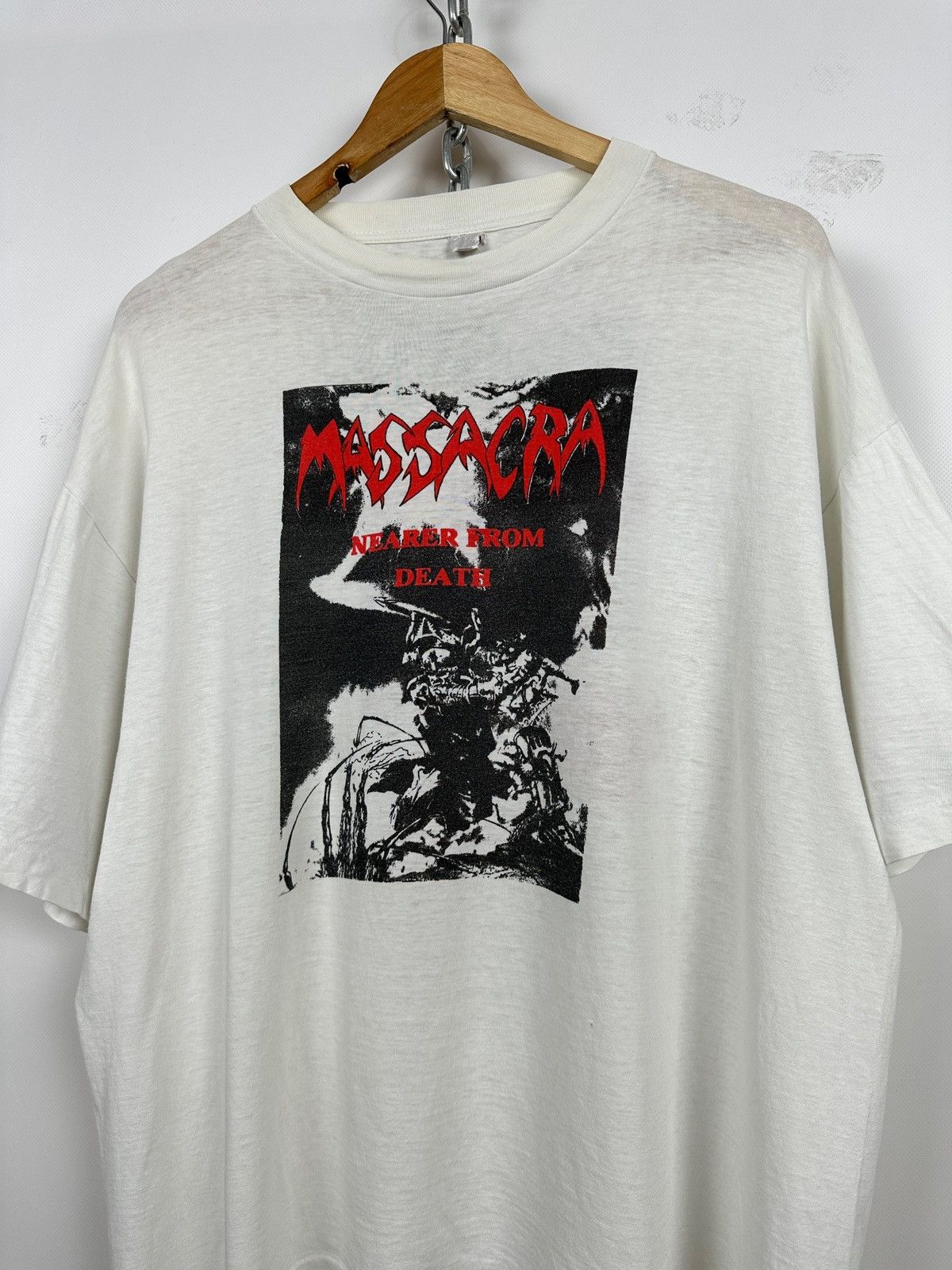 Band Tees Vintage Massacra Nearer From Death Metal Band T-Shirt Size US XXL / EU 58 / 5 - 4 Thumbnail
