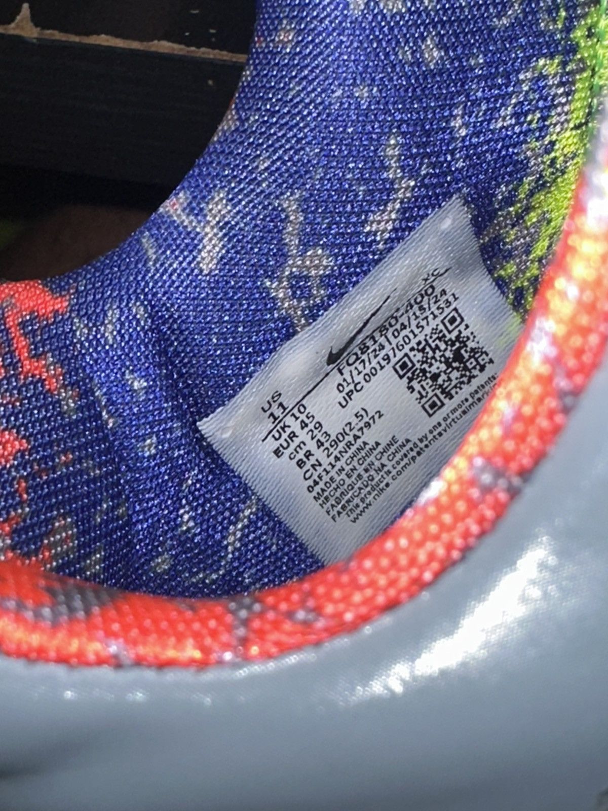 Nike KD 4 Nerd Size US 11 / EU 44 - 6 Thumbnail