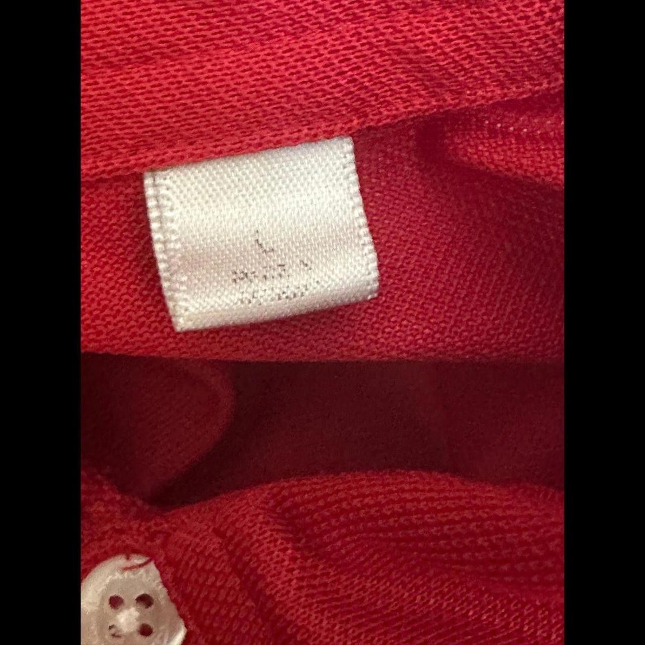 Designer Travis Mathew Red Striped Polo Size US L / EU 52-54 / 3 - 6 Thumbnail