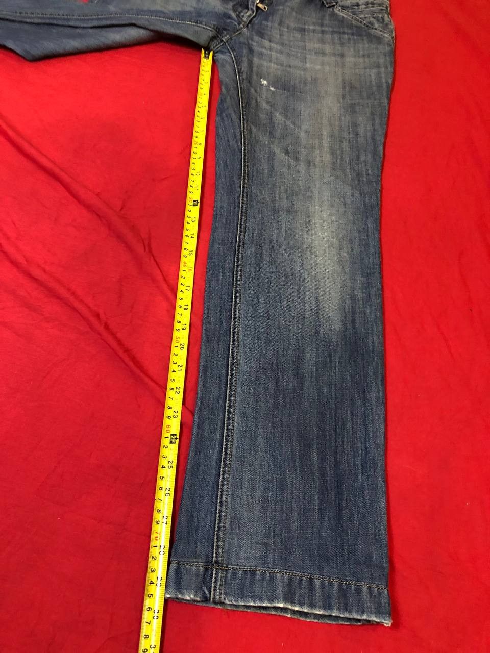 Dolce & Gabbana DOLCE GABBANA Women Slightly Distressed Blue Jeans Size 32" / US 10 / IT 46 - 13 Thumbnail