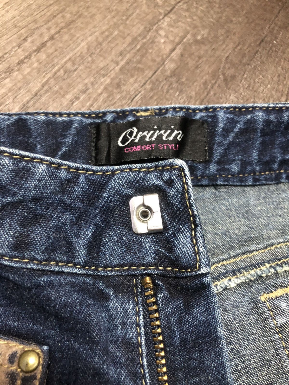 Designer × Japanese Brand VINTAGE ORIRIN FLARE JEANS JAPANESE BRAND Size 27" / US 4 / IT 40 - 13 Thumbnail